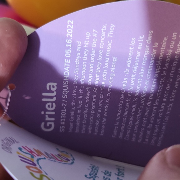 NWT 4” Griella the Cow Squishmallow — Easter Limited Edition - Picture 6 of 6